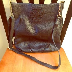 Tory Burch Black Leather Crossbody Purse 👜